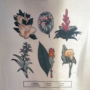 New With Tags Size Large With Flowers Revolutions 33 Crew Neck Tank